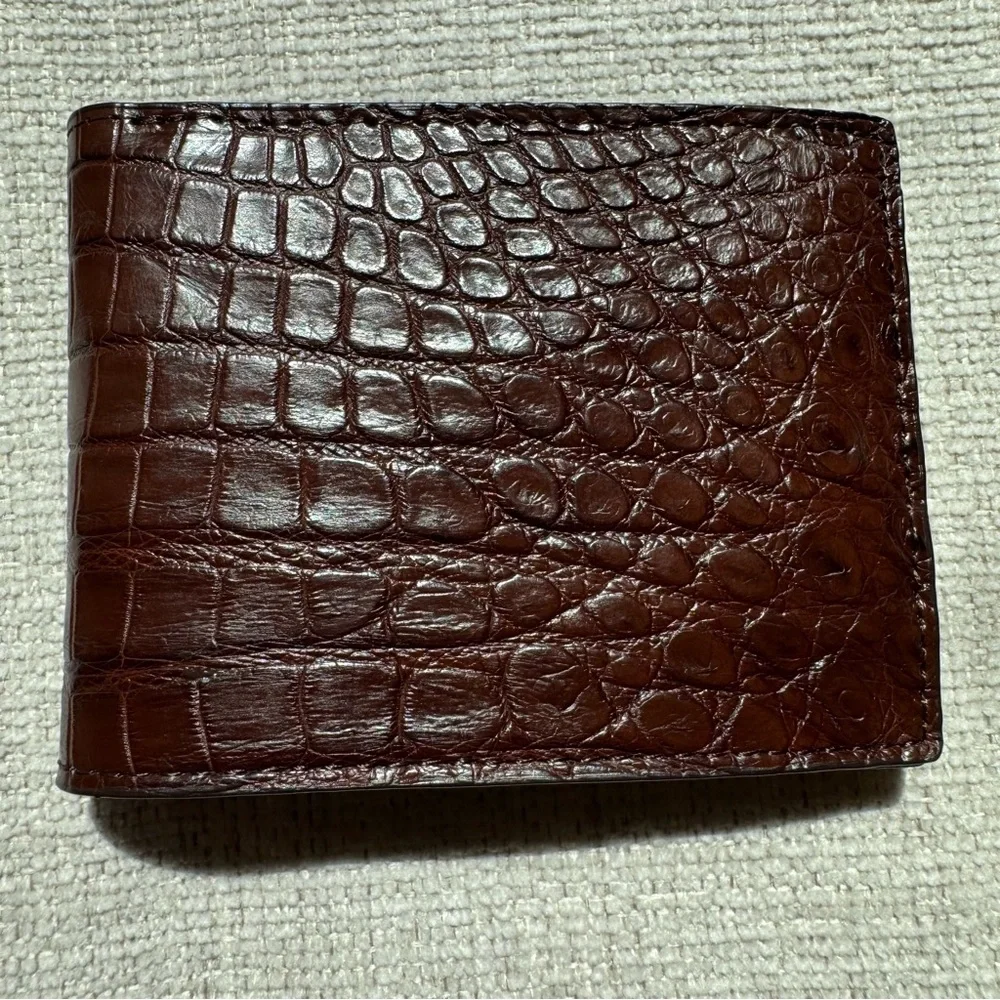 Genuine Croc Leather Wallet